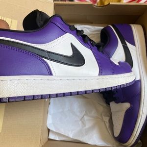 Court purple low 1s